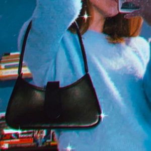 SOLD 90s y2k Vintage Shoulder Baguette Bag Purse